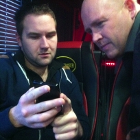 Stew (left) and Richard